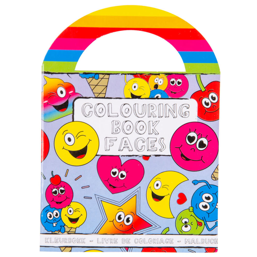 Duckiez-Malbuch mit Smiley-Aufklebern