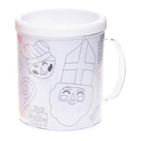 Färben Sie Ihren eigenen Becher Sinterklaas