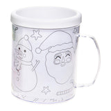 Färben Sie Ihre eigene Weihnachtstasse