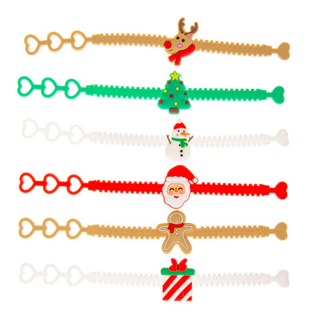 Duckiez Weihnachtsarmbänder, 12er-Set