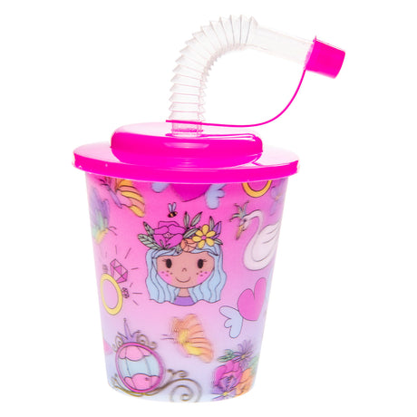 Duckiez Cup mit Deckel und Strohprinzessin, 12st.