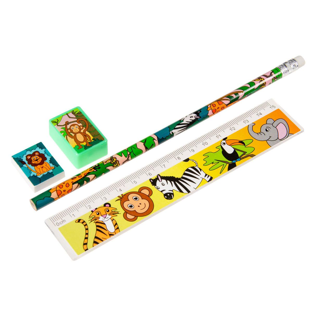 Duckiez Schreibset wilde Tiere