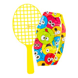 Duckiez Racket mit Tapball lachendem Gesicht