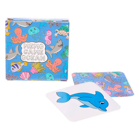 Duckiez Mini-Memospiel Meerestiere, 28 Karten