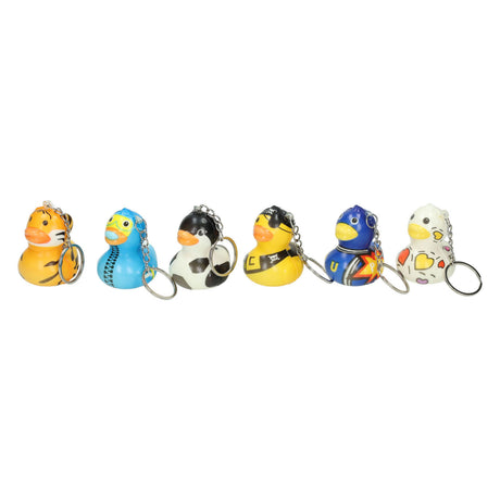 Duckiez Schlüsselanhänger Entenschaum farbig - 24 Stk
