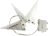 Svenska Living Star Kunststoff 35cm weiß 4x warmer Timer