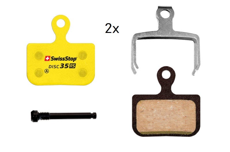 Sram Swissstop Bremsbelag Scheibenbremspaar Fair Disc 35 RS 2x1 Paar