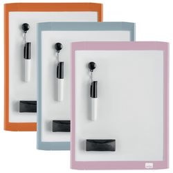 Whiteboard nobo wit magnetisch gelakt staal 21,6 x 28 cm