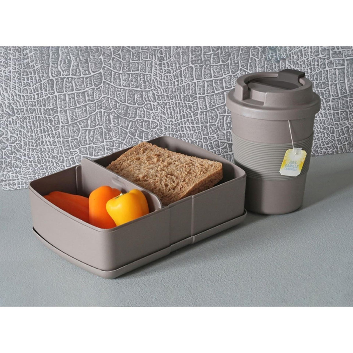 Zuperzozial Brotkasten Timeout braun 19x12,5x6cm