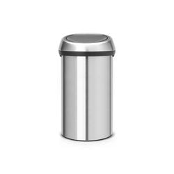 Brabantia touch bin prullenbak - 60 liter - matt steel