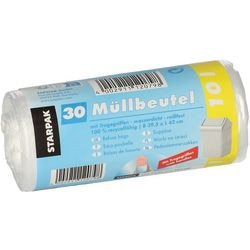 Papstar Abfallbeutel mit Henkel 10l Rolle 30 Stk