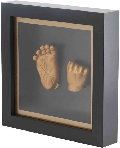Happy hands 3d bewaarlijst - zwart brons