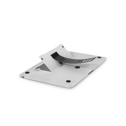 Laptopstandaard zilver