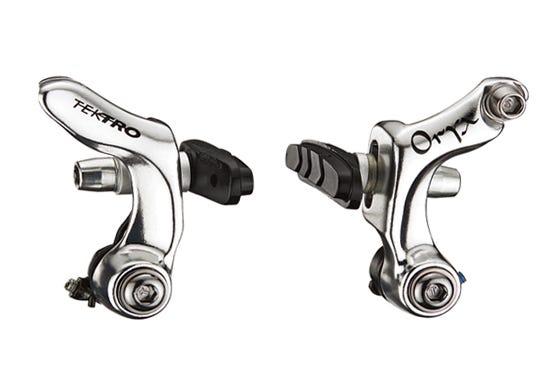 Tectro -Brems -Set Tectro Oryx Y992A Ag Silber