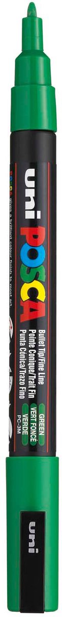 Posca uni uni Farbmarker 3m dunkelgrün