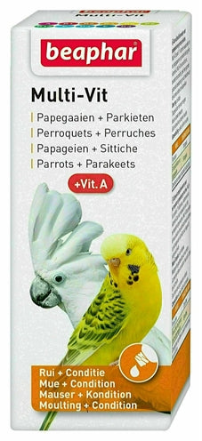 Perroquet multi-vits Beaphar et grandes perruches