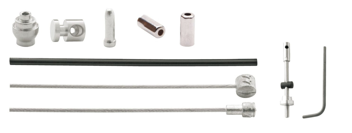 Sturmeyarcher cordo kabelset kabelset trommelrem zwart 170cm 225cm sturmey archer compleet