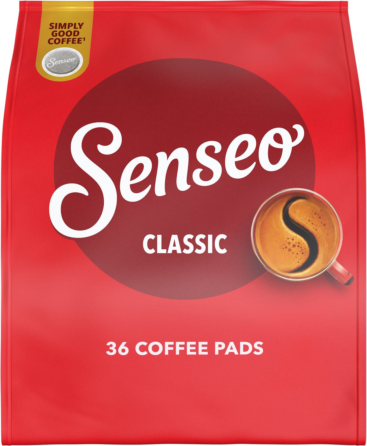 Senseo klassische Kaffeepads – Intensität 5 9 – 10 x 36 Pads