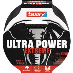Reparatietape tesa ultra power extreme zwart 10m