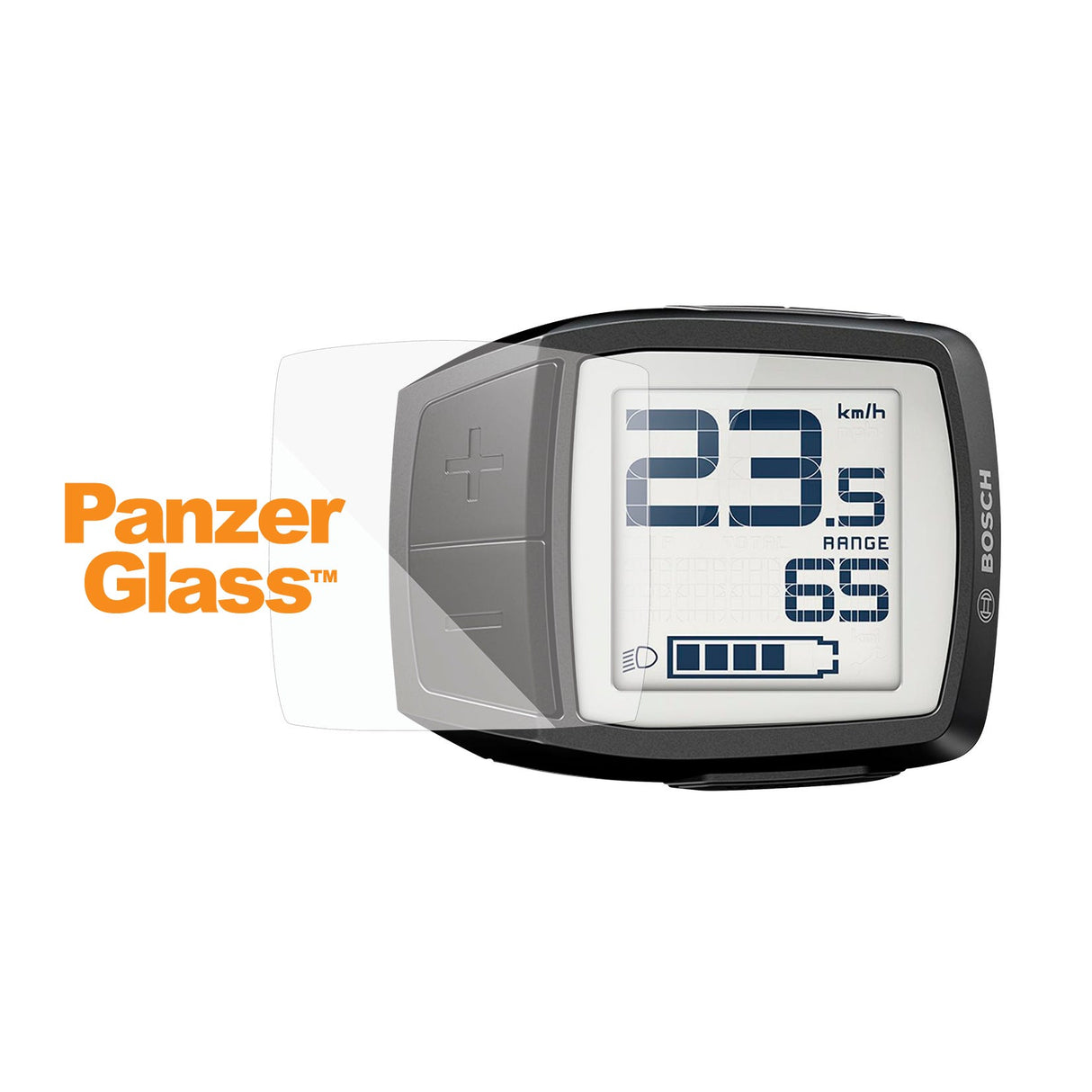 Panzerglas Displayschutzfolie Bosch Intuvia Bui 210 Antireflexion