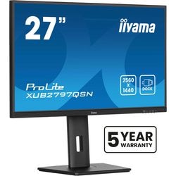 Monitor iiyama prolite schwarz 209,5 mm x 613,5 mm x 550,5 mm
