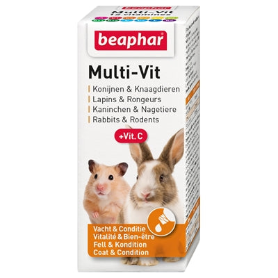 Beaphar multi-vitamin gnager og kaniner