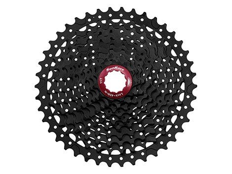 Sunrice - Kassette MTB CSMX3 11-42 10 Geschwindigkeit schwarz