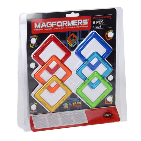 Magformer-Set quadratisch, 6-tlg.