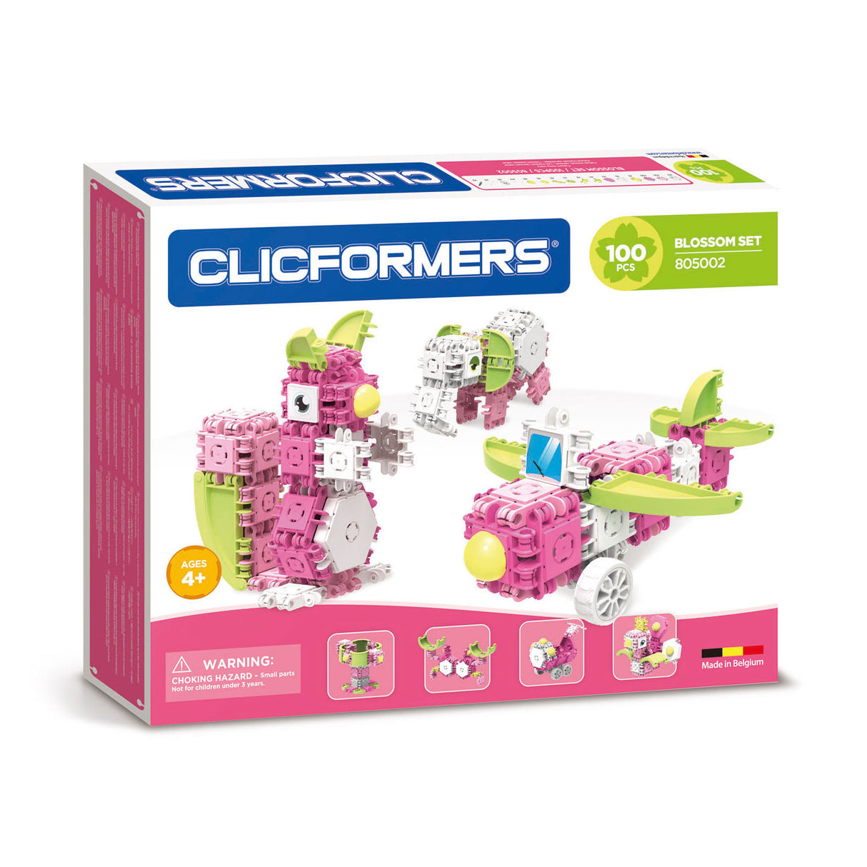 Clicformers blossomset, 100dlg.