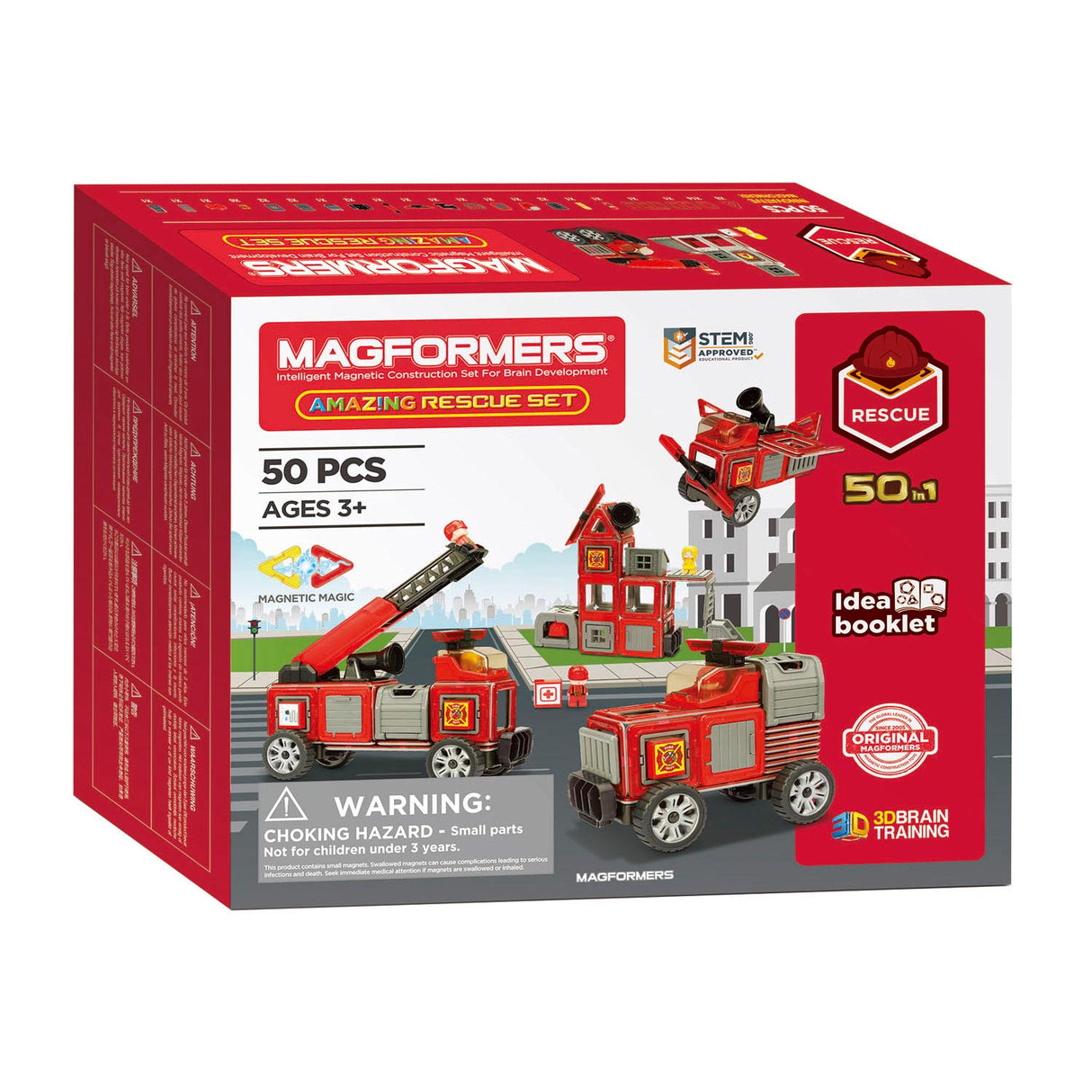 Magformers Amazing Rescue Set, 50dlg.