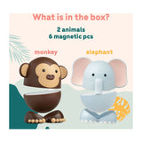 CLICS Magimals Wibly Safari Magnetic Tow