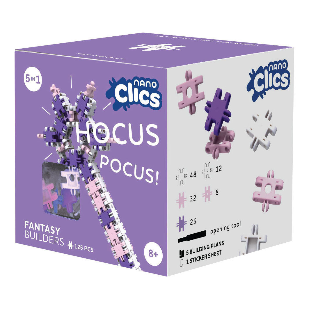 Clics nano fantasy builders, 125dlg.