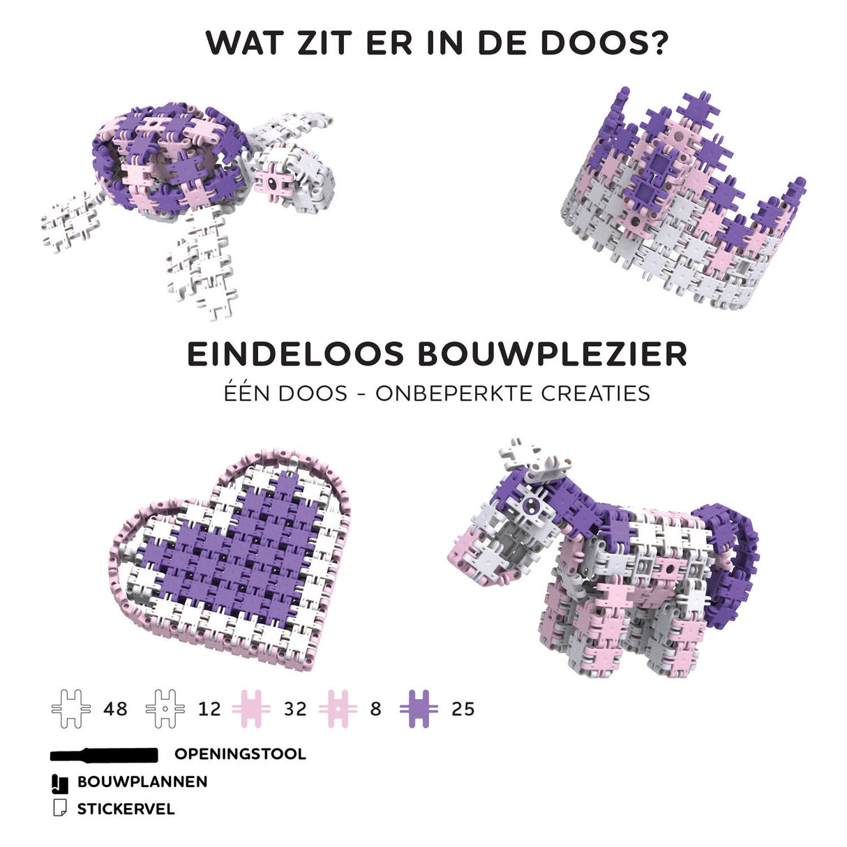 Clics Nano – Fantasie-Baumeister, 125 Stk.