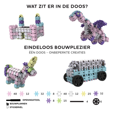 Clics Nano - Fantasie-Baumeister, 250 Stk.