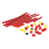 Clics Spaghetteez Velociraptor Flexible building rods, 34dlg.