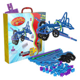 Clics spaghetteez Noodle Flyer plane Flexible building rods, 76dlg.