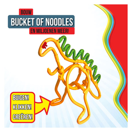 Spaghetteez flexible Baustäbe in Aufbewahrungsbox, 200 Stk.