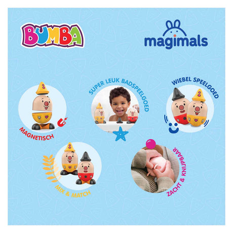 Clics Magimals Wibbly Wackelbumba - 8 Stk.