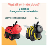 Clics Magimals Wheely-Insekten-Box – 6 Stück.