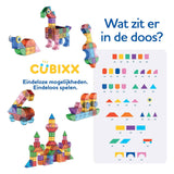 Cubixx magnetisches Bauspielzeug - 85-tlg.