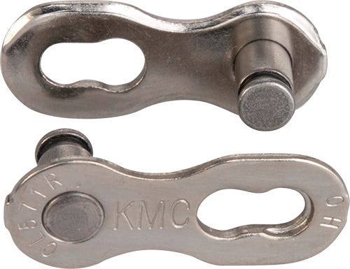 Kmc fehlendlink 7 8r ept Fahrradschloss 7,3 mm Silber