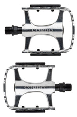 Cordo trekking pedalen aluminium - zilver