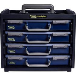 Raaco Sortimentsbox praktische Box mit 4 Sortierern – 136242