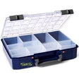 Raaco Sortimentsbox - Carrylite 80 - mit 9 Einlegeboxen - 278 x 337 x 79 mm - 143608