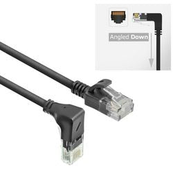 Netzwerkkabel Act RJ45 (8p8c) Stecker RJ45 (8p8c) Stecker 0,15 m schwarz
