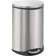 EKO Pedal Bin Shell 2x22 l Matte silberfarben