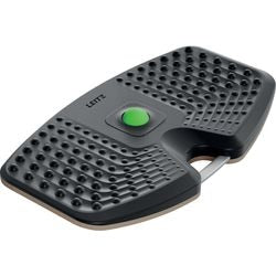 Leitz Ergo Active Balance Board – Balance Board – ergonomisches Wackelbrett – mit Massageball – dunkelgrau