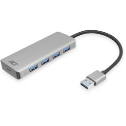 ACT-Konnektivität USB-A Hub 3.0, 4 Poorts USB-A