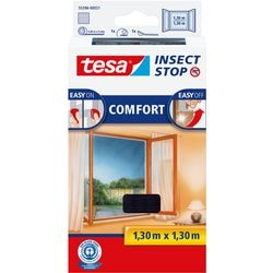 Tesa 1050472 - h l premium win.Fliegengitter1,3x1,3m anthrazit | 8 Stück