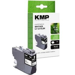 Tintenpatrone kmp kompatibel Brother LC421XLBK schwarz